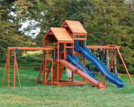 Patiova Castle Layout #2 Wooden Playset, Lifestyle.