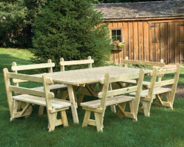 3x8 Table set lifestyle.