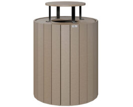 Round Trash Can.
