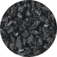 Black Rubber Mulch.