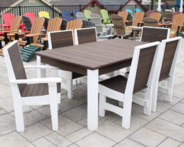 Urban Harbor 4' x 6' Dining Table Set.