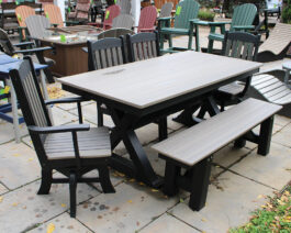 Sunnyside 6' Dining Table Set.