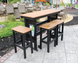 Belmar Balcony Bar Table Set.