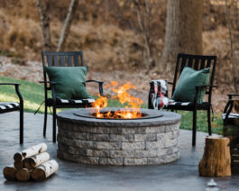 Zentro Fire Pit Insert - Round | Green Acres Outdoor Living