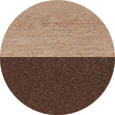 Birch on Brown.