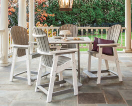 Great Bay 42x43 Square Bar Table Set.