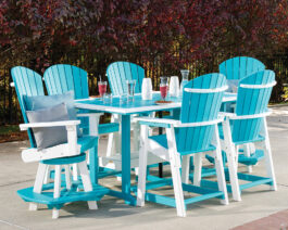Great Bay 42x60 Counter Table Set.