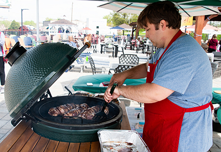 Big Green Egg Grill Demonstrations.