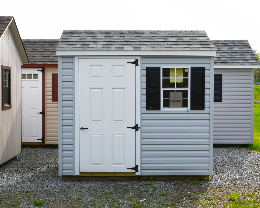 LC252003 6x8 Vinyl A-Frame Shed.