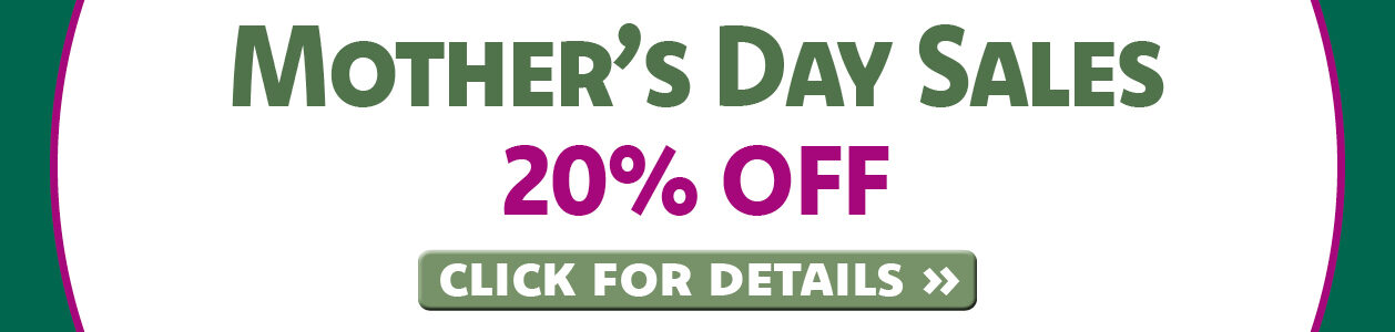 Mother's Day Sale.