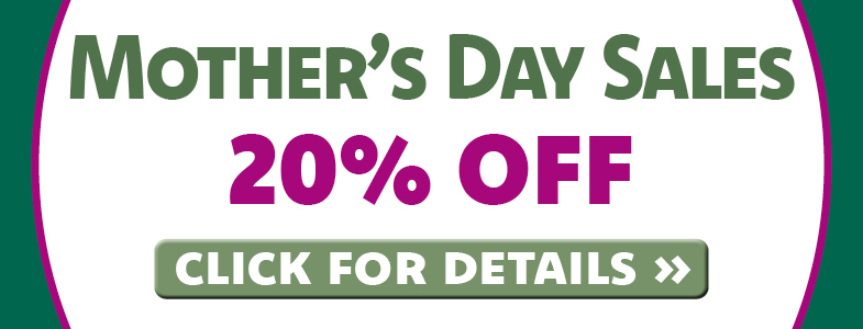 Mother's Day Sale.