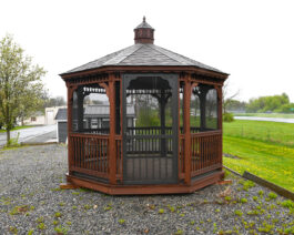 12' Octagon Wood Gazebo.