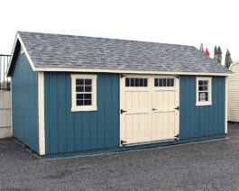 12x20 Deluxe Painted Cape Shed.