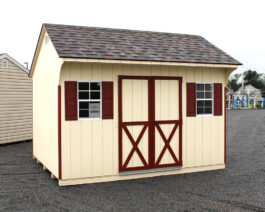 10x12 Painted Quaker Shed.