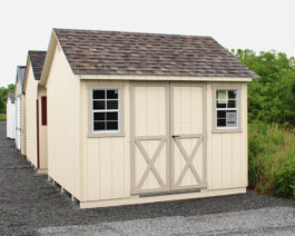 10x10 Painted Cape Shed.
