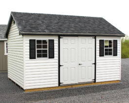 10x14 Vinyl Cape Shed.