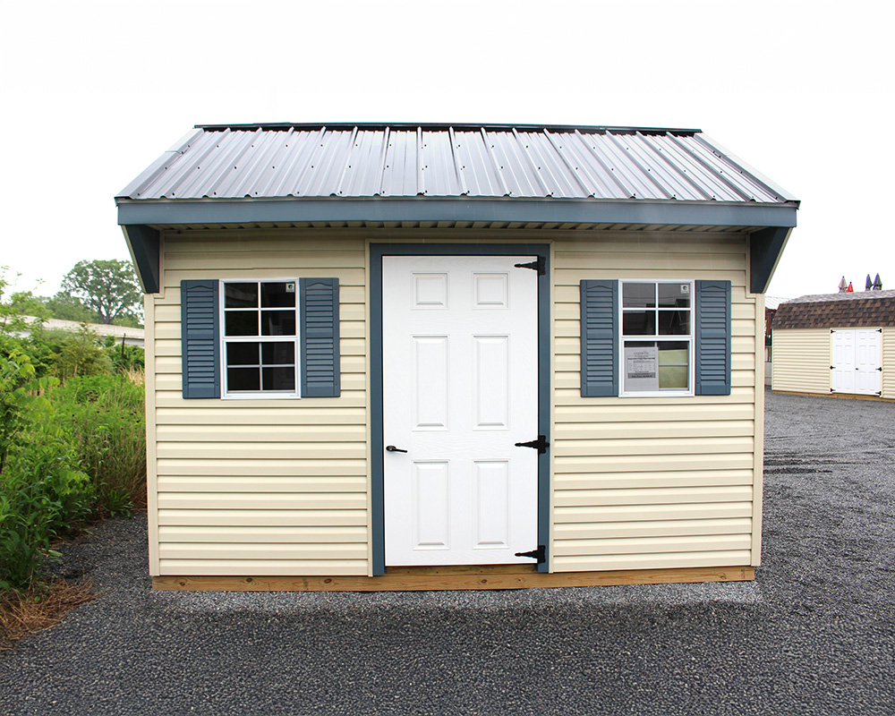 10x12 Vinyl Quaker Shed.