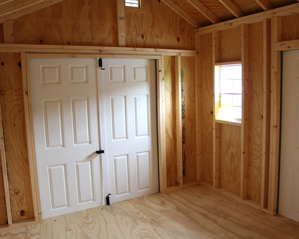 10x12 Vinyl Quaker Shed.