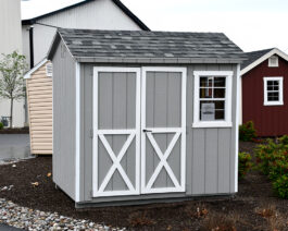 6x8 Painted A-Frame Shed.