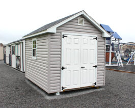 8x10 Vinyl Cape Shed.