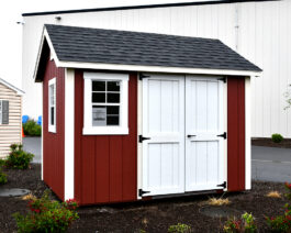 8x10 Deluxe Painted Cape Shed.