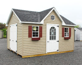 12x14 Vinyl Cape Shed.