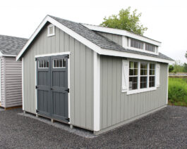 12x16 Deluxe Painted Cape Shed.