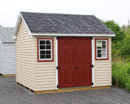 10x10 Vinyl Cape Shed.