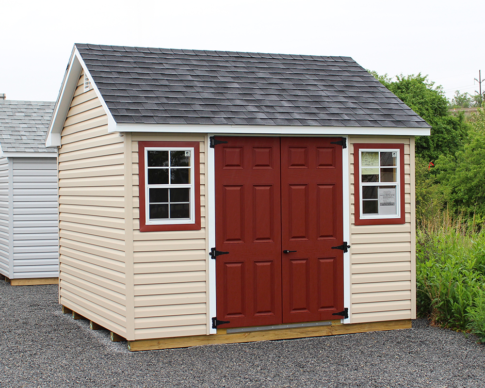 10x10 Vinyl Cape Shed.