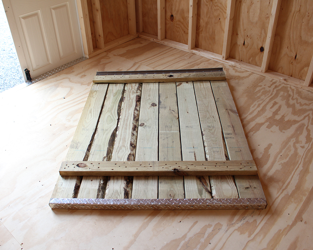 10x10 Vinyl Cape Shed.