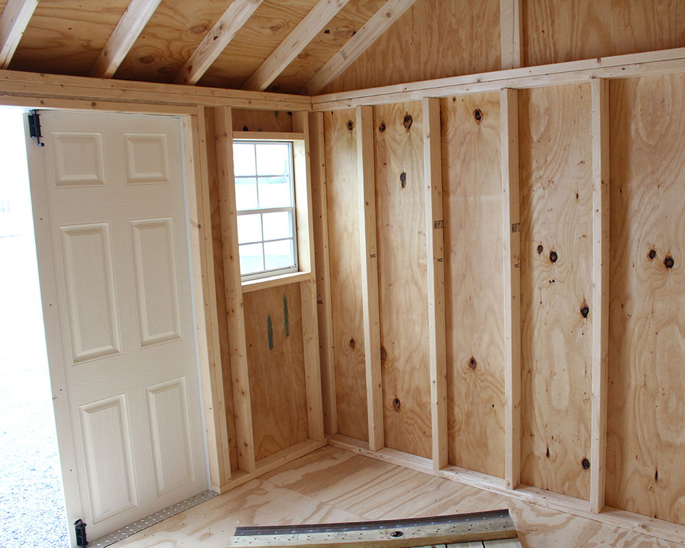 10x10 Vinyl Cape Shed.