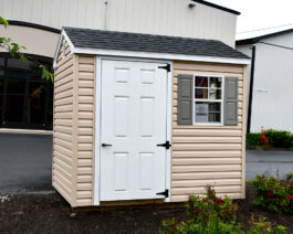 6x8 Vinyl A-Frame Shed.
