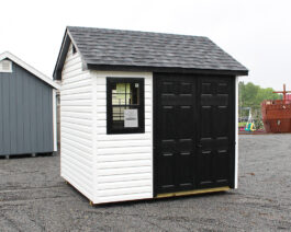 8x8 Vinyl Cape Shed.