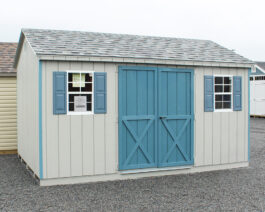 10x14 Painted A-Frame Shed.