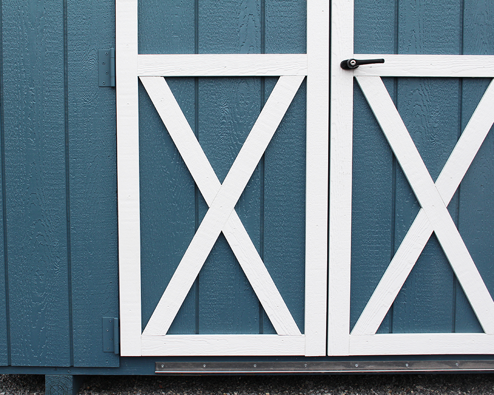 8x8 Painted A-Frame Shed.