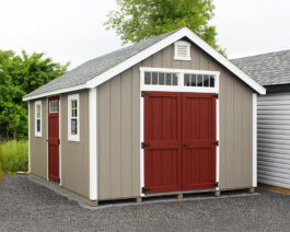 12x16 Deluxe Vinyl Cape Shed.