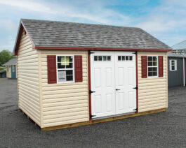 10x14 Vinyl Cape Shed
