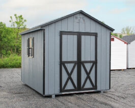 8x10 Painted A-Frame Shed.