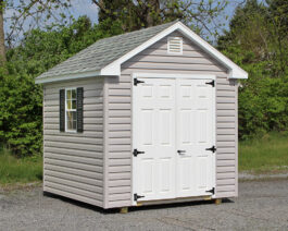 LC252004 8x8 Vinyl Cape Shed.