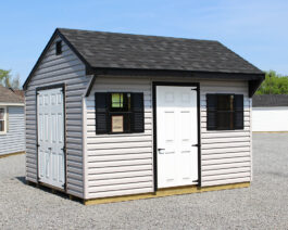 LC252016 10x12 Vinyl Quaker Shed.