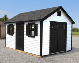 LC252025 10x14 Deluxe Vinyl Cape Shed.