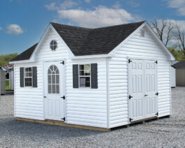LC252030 12x14 Vinyl Cape Shed.