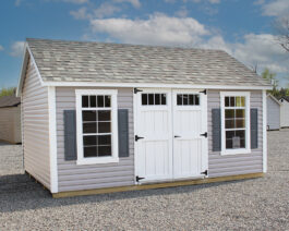 LC252034 12x16 Deluxe Vinyl Cape Shed.