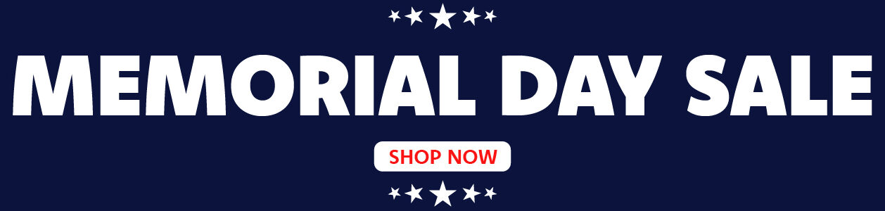 Memorial Day Sale.