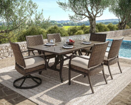 Trenton 42" x 80" Table Set.
