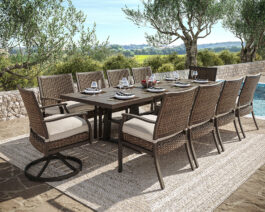Trenton 40" x 87" Extension Table Set.