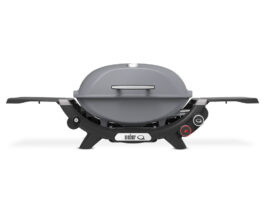 Weber Q 2800N+ Portable Gas Grill, Smoke Grey.