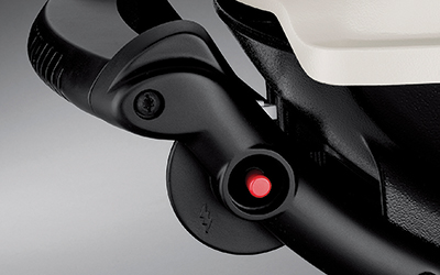 Weber Q1000 Grill Push Ignition.