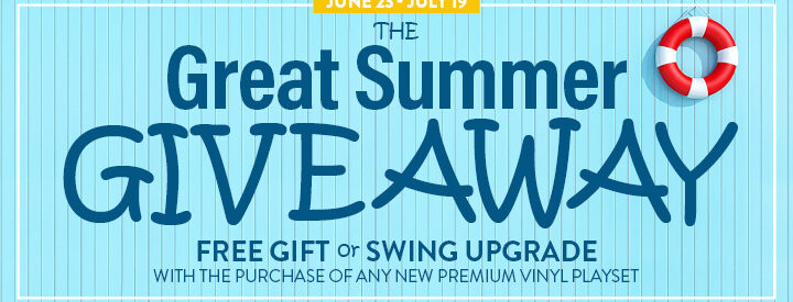 Patiova Vinyl Swingset Summer Giveaway.