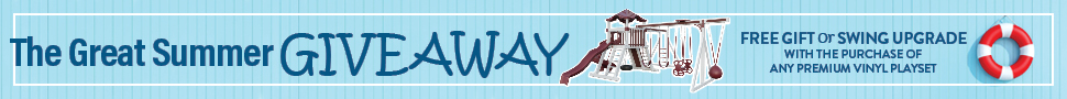 Patiova Vinyl Swingset Summer Giveaway.